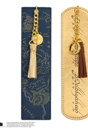 The Lord of the Rings Bookmarks 2-Pack Middle Earth and Elven script