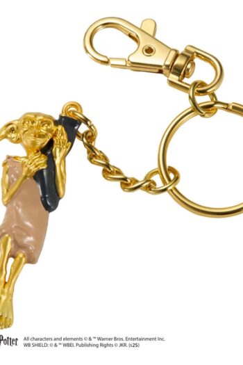 Harry Potter Metal Keychain Dobby gold-coloured 11 cm