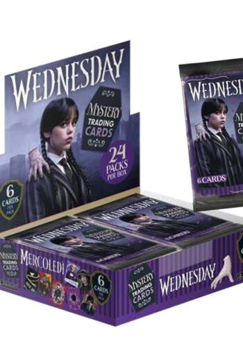 Wednesday Trading Cards Flow Pack Box (24)