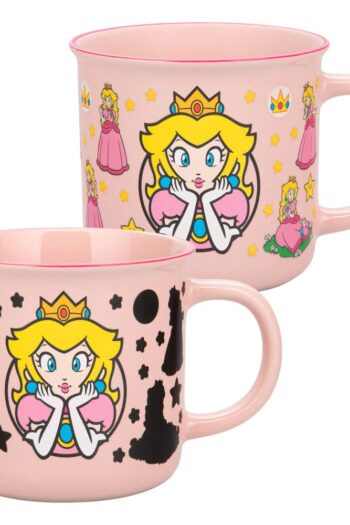 Super Mario Heat Change Mug Princess Peach