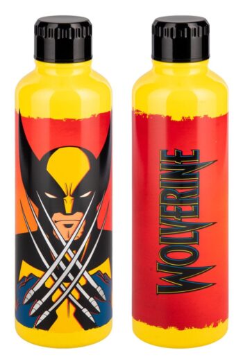Marvel Metal Water Bottle X-Man Wolverine