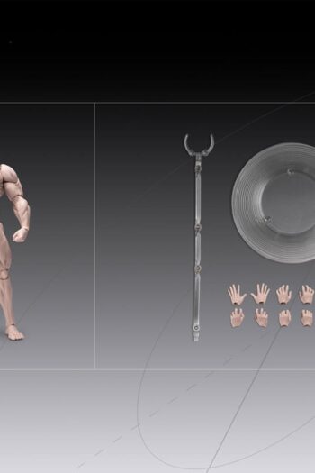 Inart Action Figure 1/12 Blank Male Body Skintone 17 cm