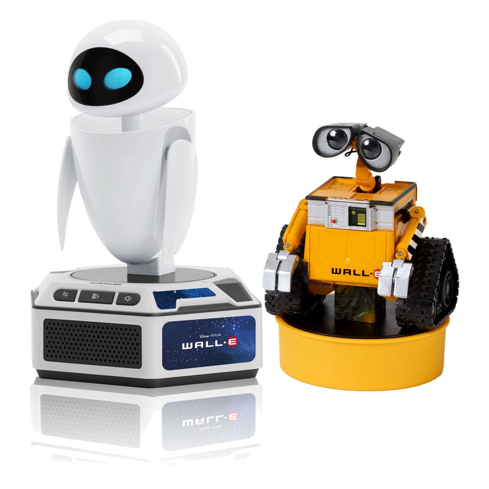 x_rbsn-mini-wae-en Wall-E Interactive Mini Robots 2 Pack Wall-E & Eve *English version* - immagine 1