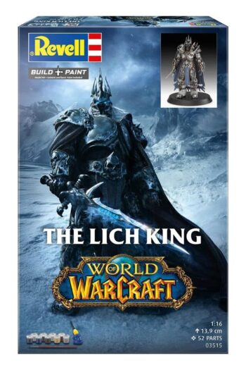 World of Warcraft Model Kit Gift Set 1/16 The Lich King 13 cm