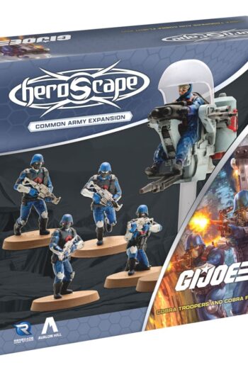 G.I.Joe Heroscape Army Expansion Cobra Troopers & Cobra Flight Pod (Common) *English Version*