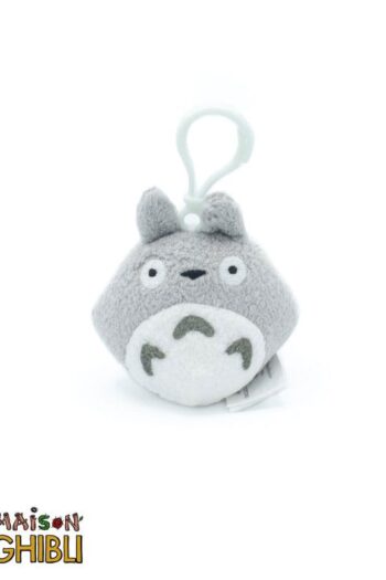 My Neighbor Totoro Plush Backpack Clip Totoro grey 8 cm