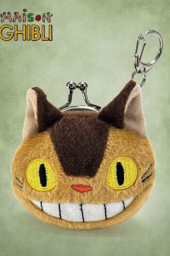 My Neighbor Totoro Funwari Mini Plush Coin Purse Cat Bus
