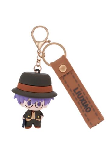 Link Click Rubber Keychain Liu Xiao 6 cm