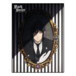 Black Butler: Public School Arc blanket Sebastian 120 x 160 cm