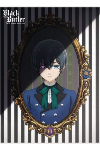 Black Butler: Public School Arc blanket Ciel 120 x 160 cm