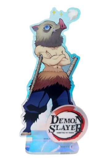 Demon Slayer: Kimetsu no Yaiba Acrylic Stand Inosuke Holographic 16 cm