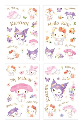 Sanrio Sticker Pack Hello Kitty & Friends Pastel Vivid