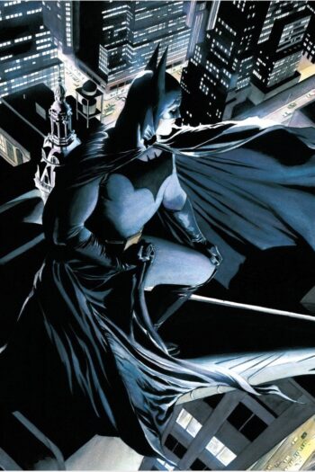 DC Comics Glass Poster Batman Watcher 30 x 40 cm