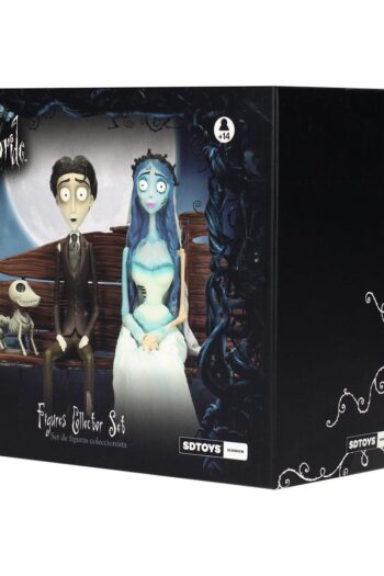 Corpse Bride Gift Set figure & Keyring Victor & Emily