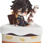 Genshin Impact Wondrous Travels Series Figure Zhongli Chibi 12 cm