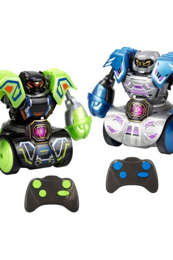 Silverlit Robo Kombat Tornado Remote-Controlled Robots 2er - Set Green/Blue