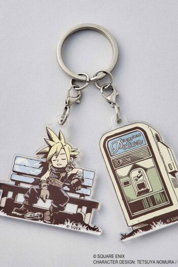 Final Fantasy VII Rebirth Acrylic Keychain Napping Cloud