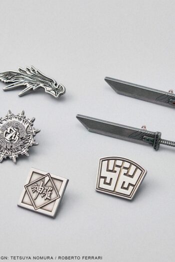 Final Fantasy VII Rebirth Mini Metal Pins Blind Box Display (6)