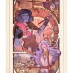 Critical Role Art Print Laura Bailey: 10th Anniversary Art Nouveau Illustrations 46 x 28 cm - unframed