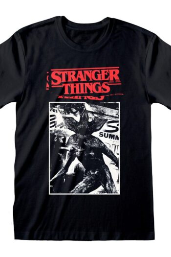 Stranger Things T-Shirt Article Cut Out Size M