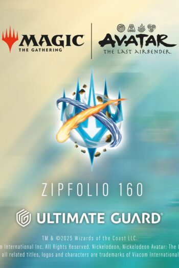 Ultimate Guard Zipfolio 160 Xenoskin Magic: The Gathering | Avatar: The Last Airbender - Blue Mana