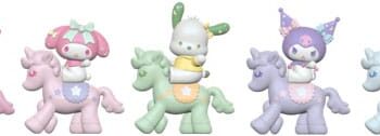 Sanrio Equestrian Series Mini Figures Hello Kitty and Friends 5 cm Blind Box Display (12)