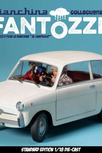 Fantozzi e Filini la bianchina al campeggio 1/18 die-cast standard edition by Infinite Statue