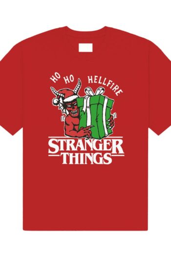 Stranger Things T-Shirt Ho Ho Hellfire Size L