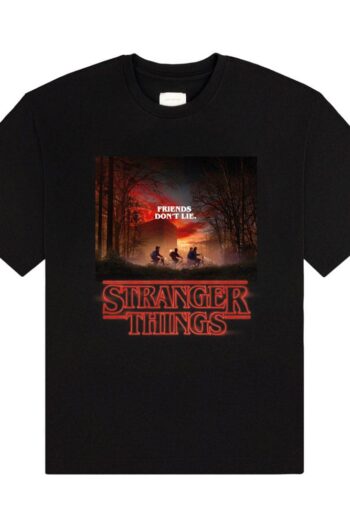 Stranger Things T-Shirt Friends Don't Lie Size XXL