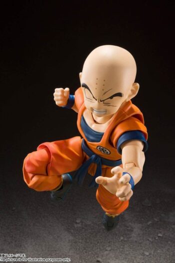 Dragon Ball Z S.H. Figuarts Action Figure Krillin-Earth's Strongest Man 12 cm