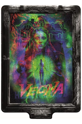Stranger Things Metamorphic Art Collection Jigsaw Puzzle with Light-Up Effect Vecna (520 pieces)