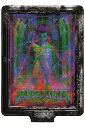 Stranger Things Metamorphic Art Collection Jigsaw Puzzle with Light-Up Effect Demogorgon (520 pieces)