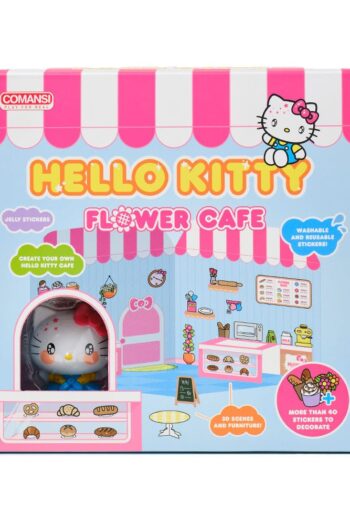 Hello Kitty and Friends Mini figure Sticker House Hello Kitty Flower Café