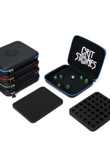 CritStones Dice Case Arcanum Black