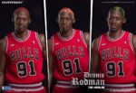 Dennis Rodman 91 Chigaco Bulls NBA Collection Real Masterpiece Doll 1/6 by Enterbay - immagine 9