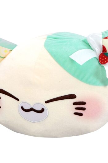 Nemuneko Cat Sweet Big Plush Figure Mint Green 35 cm