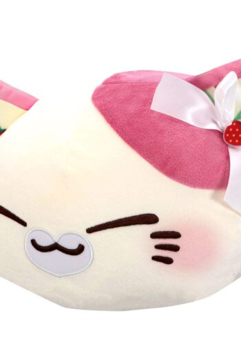 Nemuneko Cat Sweet Big Plush Figure Berry Pink 35 cm