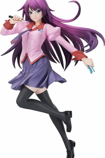 Monogatari Series Pop Up Parade PVC Statue Hitagi Senjyogahara L Size 23 cm