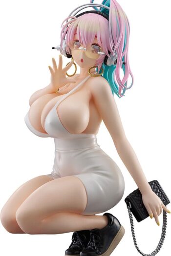Super Sonico Pop Up Parade PVC Statue Super Sonico: 15th Mini Dress Ver. L Size 20 cm