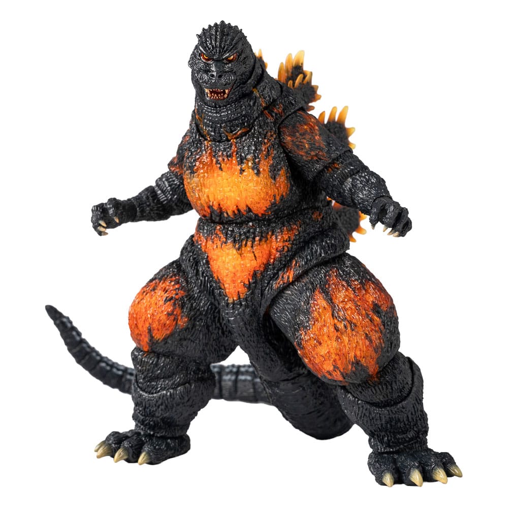 x_hiyaebg0316 Godzilla vs. Destoroyah (1995) Exquisite Basic Action Figure Burning Godzilla 18 cm - immagine 1