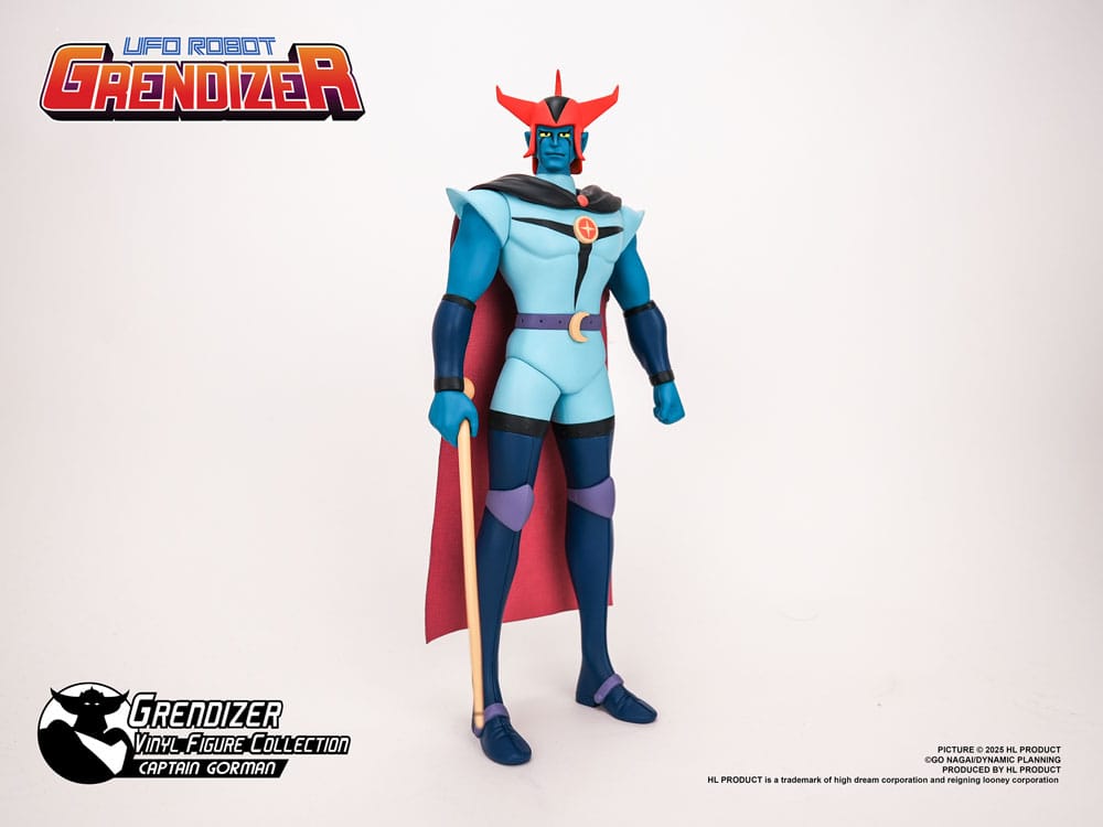 x_hlpr96287 Grendizer Vinyl Figure Captain Gorman 25 cm - immagine 1