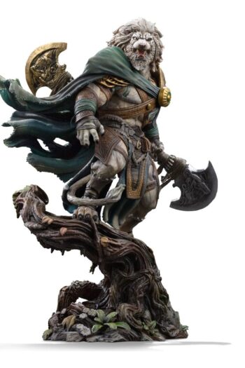 Magic The Gathering Art Scale Statue 1/10 Ajani Goldmane 26 cm