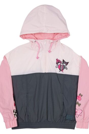 Sanrio by Loungefly Windbreaker Jacket My Melody and Kuromi Size M