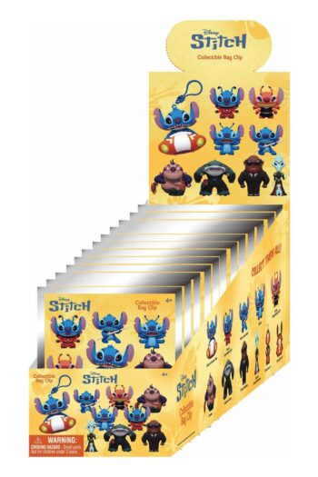 Lilo & Stitch 3D Foam Bag Clips Stitch in Space Display (24)