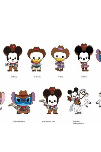 Disney Classic Western 3D Foam Bag Clips Series 72 Display (24)