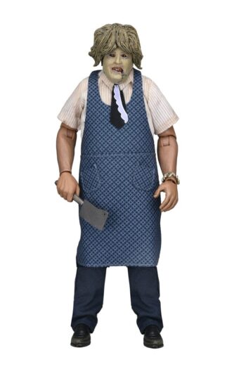 Texas Chainsaw Massacre Clothed Action Figure Leatherface with Old Lady Mask 20 cm