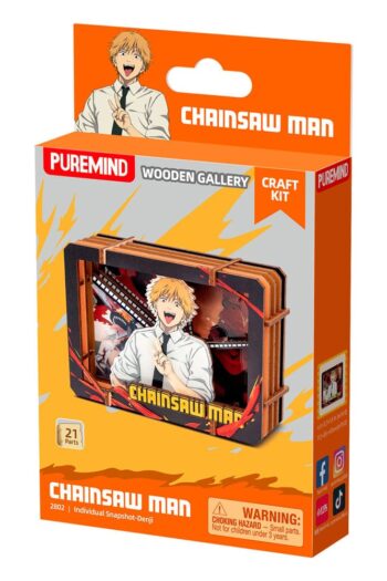 Chainsaw Man Model Kit Wooden Gallery (S) Denji