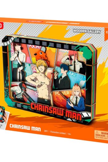 Chainsaw Man Model Kit Wooden Gallery (L) Characters United