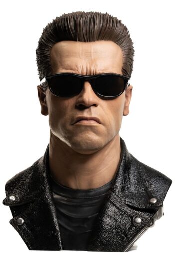 Terminator Replik 1/1 T-800 Model 101 Art Mask Painted Standard Version 46 cm