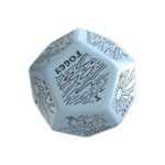 Viridian Jumbo Dice Weather Generator Die D12 Blue